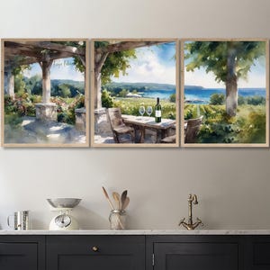 インテリアアート　P.Watkins P Watkins Painting - Etsy