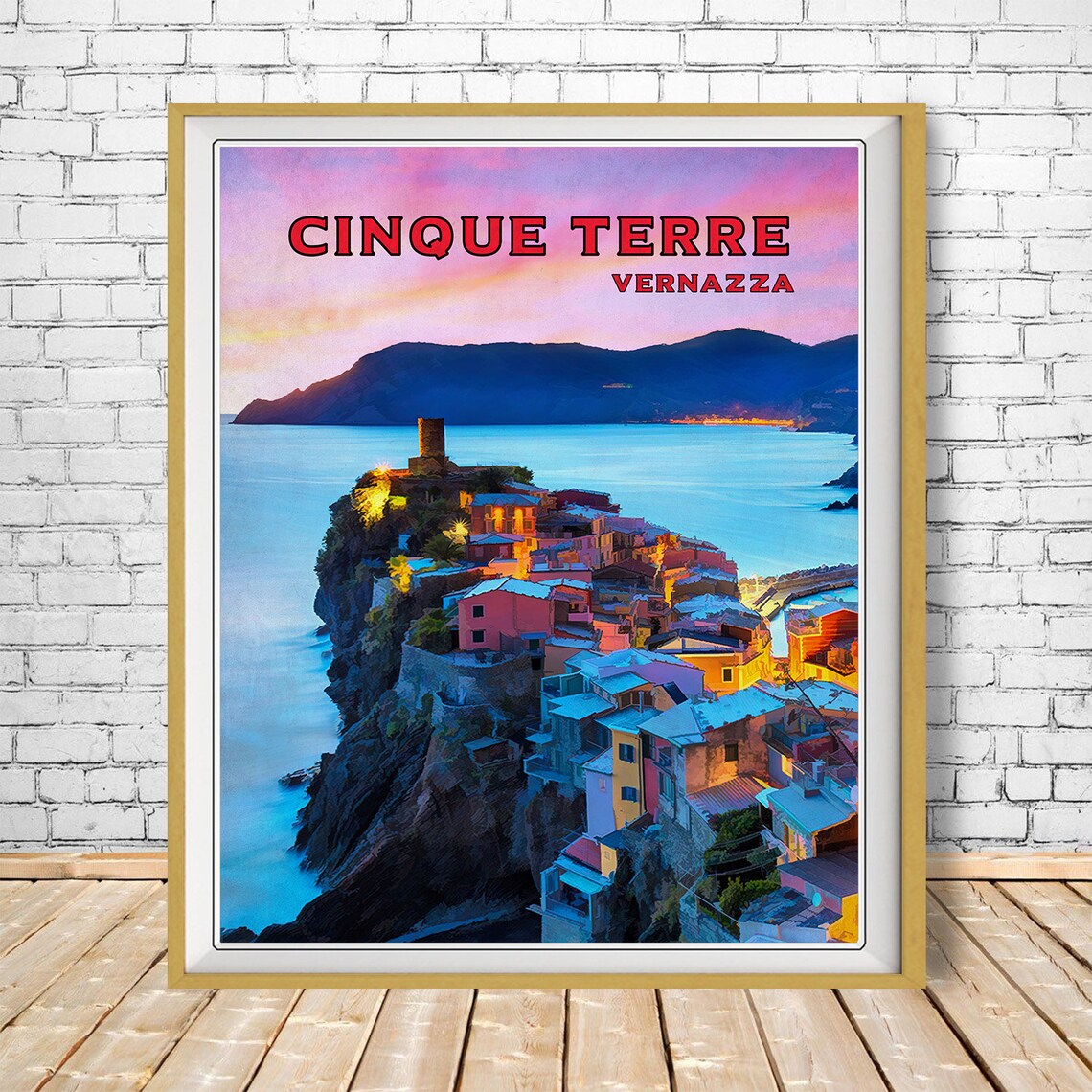 Cinque Terre Poster Italy Print Vernazza Print Cinque Terre - Etsy