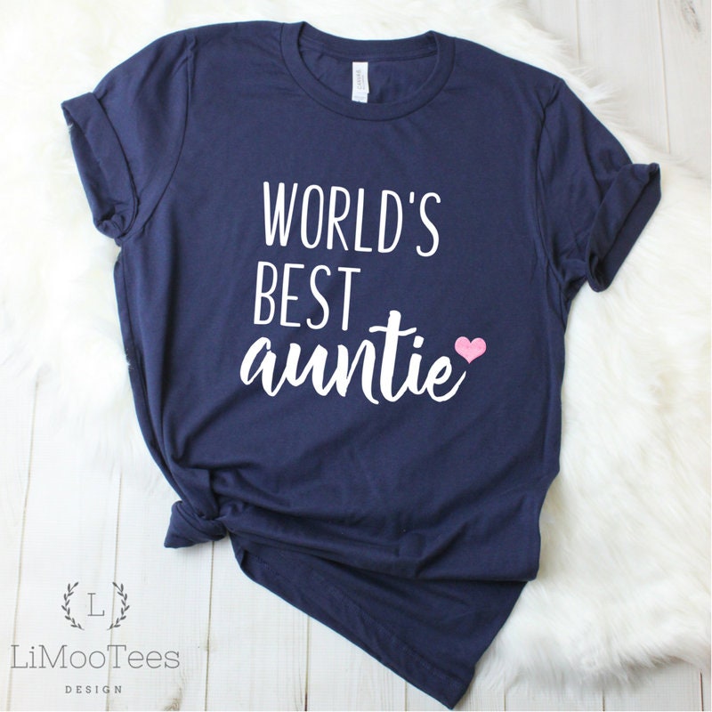 world's best aunt shirt
