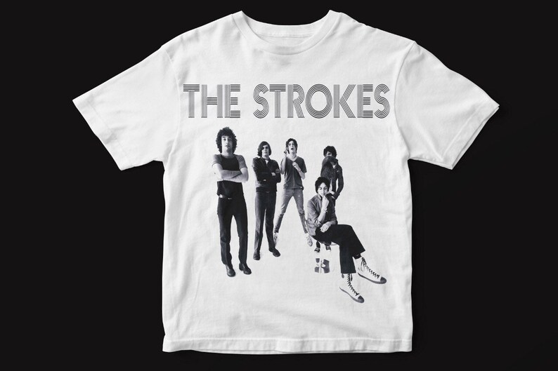 The Strokes Band Tshirt Rock And Roll Blues The Hives
