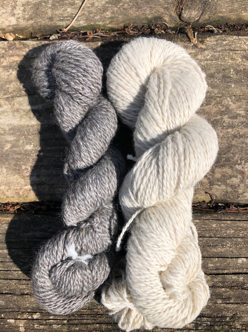 100% Alpaca/Llama Fair Isle Hat kit Knitting pattern and yarn. Choice of yarn weight and colorways. FREE SHIPPING. Natural fiber image 5