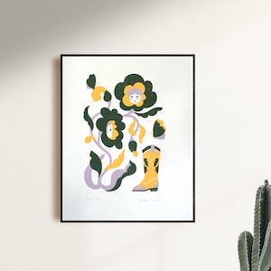 Flowers / screen print