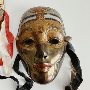 Indian Brass Mask 