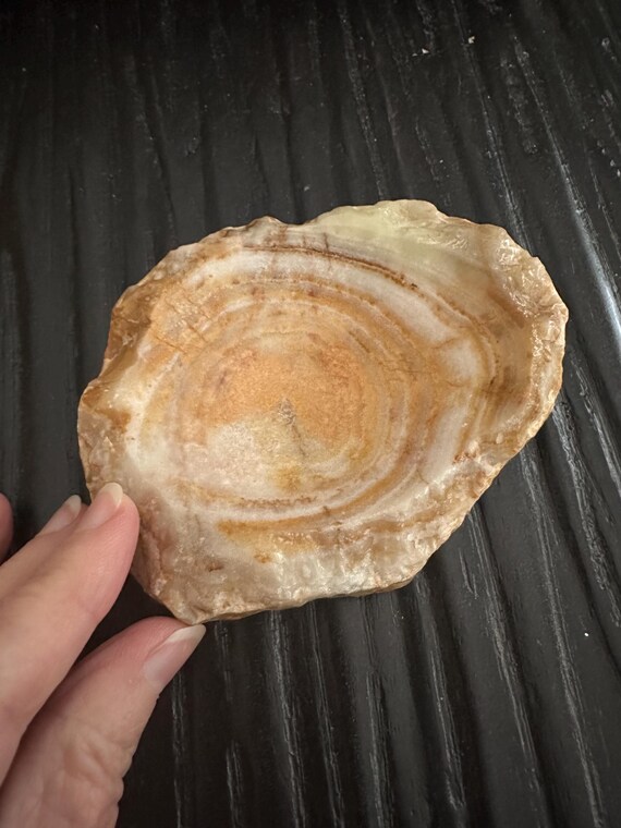 ヴィンテージ瑪瑙石灰皿/小物入れ - Etsy 日本