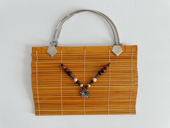 Bamboo purse hotsell