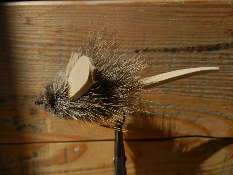Mouse fly top water pattern fly fishing fly tying pêche à Etsy
