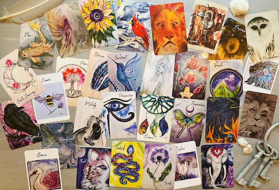 Key Notes Oracle Deck – Intuition, Affirmations, Self-Discovery Art Cards