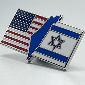 Israel Lapel Pin - &quot;Achdut&quot; (Unity)