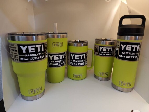 Discontinued Yeti Tumbler Rambler 30oz, 20 Oz ,26oz Cup ,24oz Mug,18 Oz  Bottle chartreuse Color -  Denmark