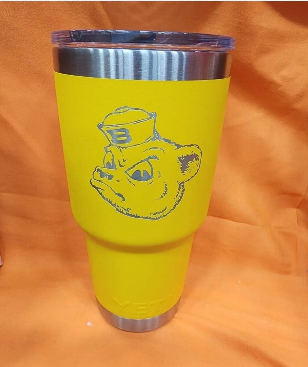 Laser Engraved Yeti Tumbler 30oz and 20ozbaylor Bear Etsy