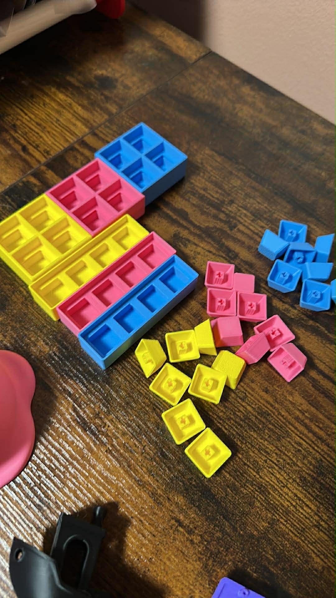 3d Printed Fidget Toy Clicker, 4 Square or Rectangular Clicker, Asmr - Etsy
