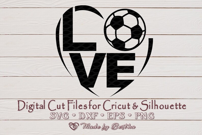 Download Soccer SVG Football svg I love Soccer svg Soccer Dad gift | Etsy