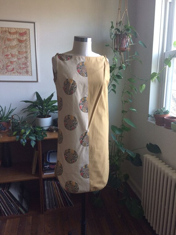 Vintage Alfred Shaheen Color Block Dress