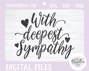 Download Sympathy svg | Etsy