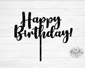 Download Happy birthday svg | Etsy