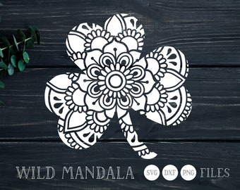 Download Shamrock Mandala Svg Etsy