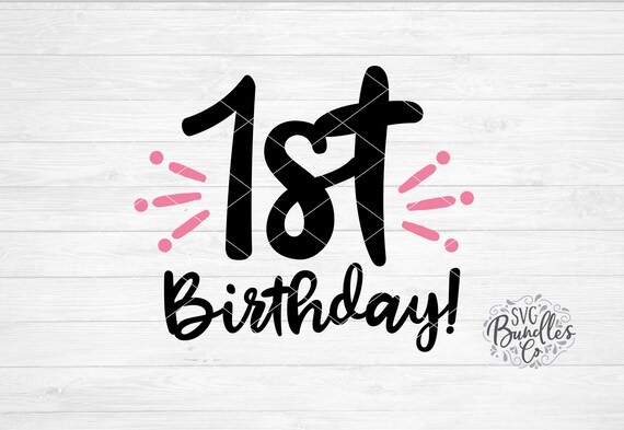 Download Instant Svg Dxf Png 1st Birthday Svg Birthday Svg Baby Etsy