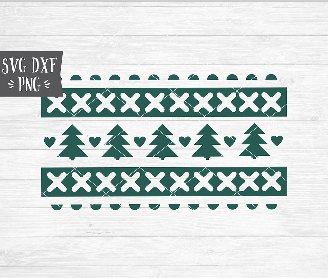 Instant SVG/DXF/PNG Ugly Sweater Pattern Svg, Christmas Svg, Ugly