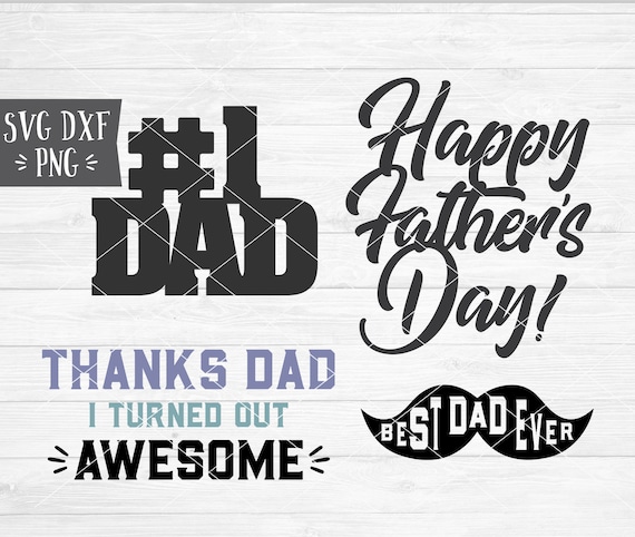 Download Instant Svg Dxf Png Father S Day Svg Bundle 2 Dad Svg Etsy