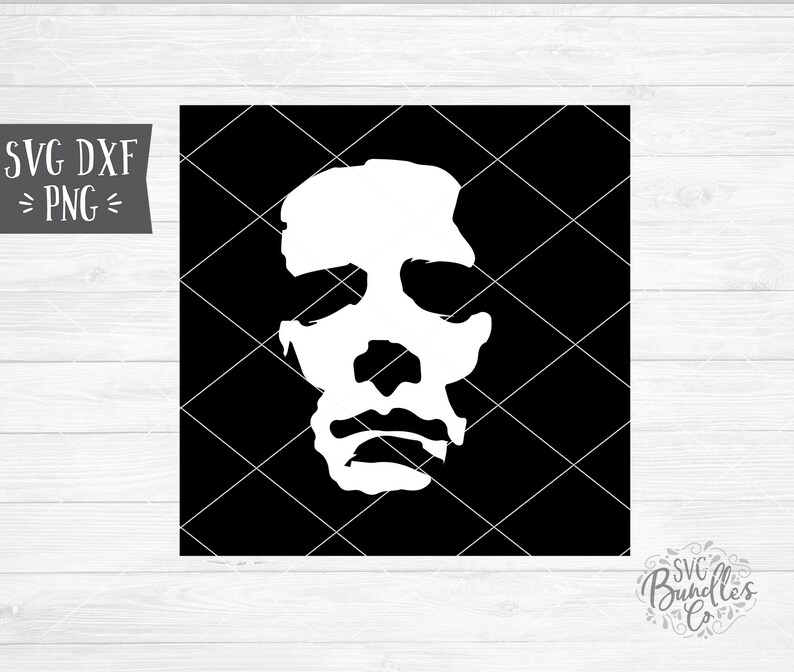 Instant SVG/DXF/PNG Michael Myers Shadow Mask Svg Halloween Etsy