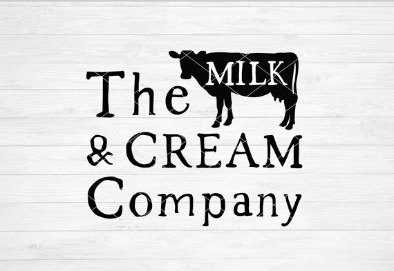 Download Free Instant Svg Dxf Png The Milk And Cream Company Farmhouse Svg Etsy SVG Cut Files