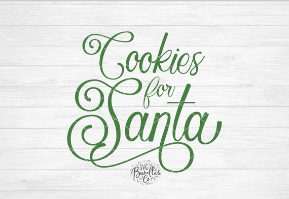 Download Free Instant Svg Dxf Png Cookies For Santa Svg Christmas Svg Etsy SVG DXF Cut File