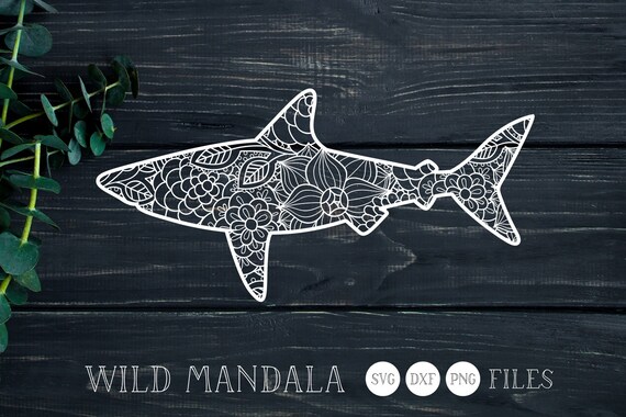Free Free 206 Shark Mandala Svg SVG PNG EPS DXF File