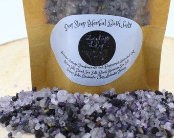 Deep Sleep Herbal Bath Salts