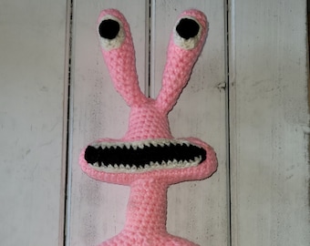 Crochet PINK Rainbow Pal, Amigurumi, PDF Pattern Only, video game character