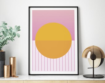 DAWN SUNRISE / Abstract Giclée Fine Art Print