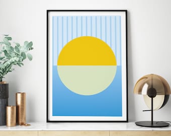 MIDDAY SUN / Abstract Giclée Fine Art Print