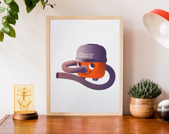 HENRY HOOVER - Risograph Print - Signed