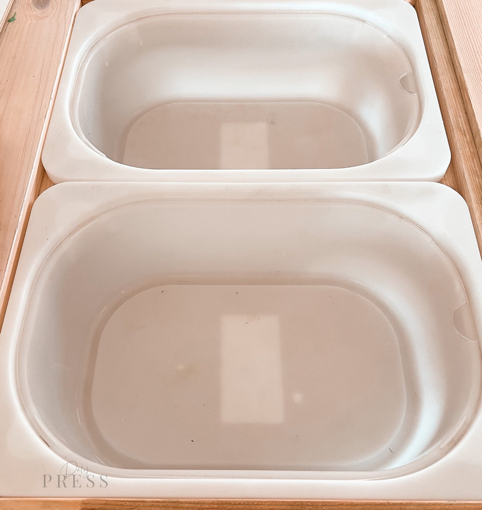 Acrylic Flisat Sensory Bin Trofast Clear & Frosted Light Board Etsy