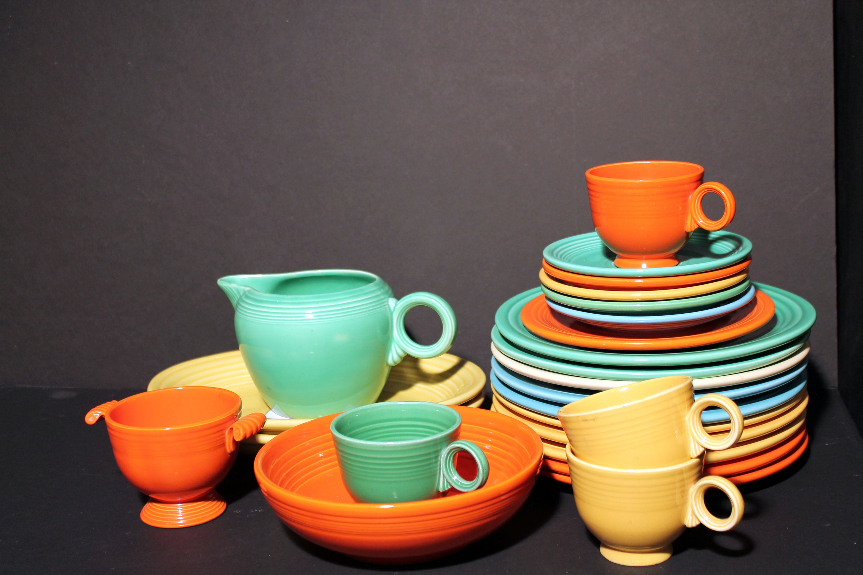 Fiestaware Fiesta Dinnerware Older VintageOpen Stock Etsy