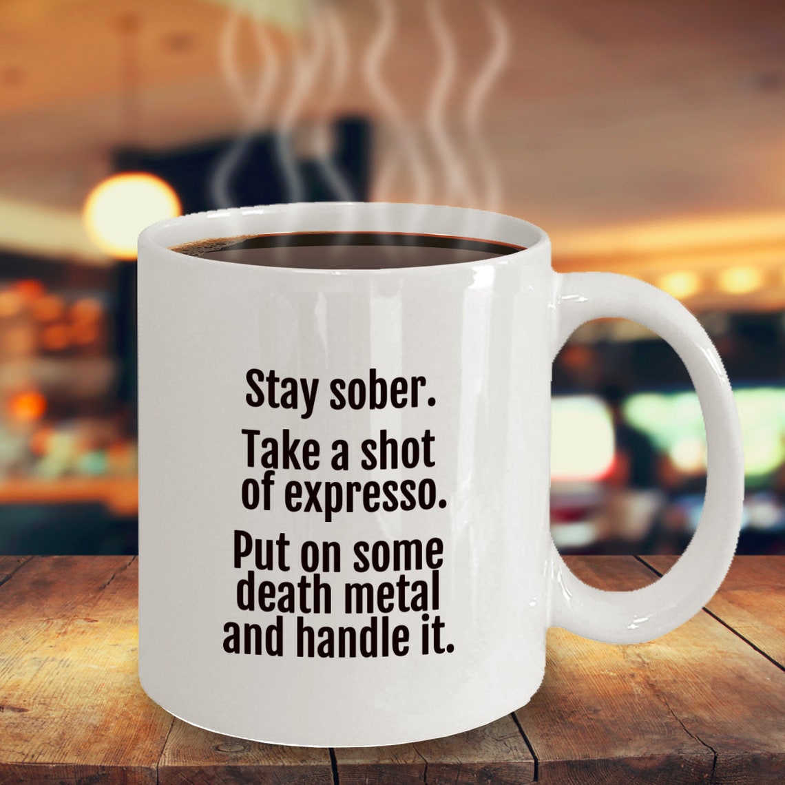Stay Sober Coffee or Tea Mug Great Gift for Family or Friend Etsy