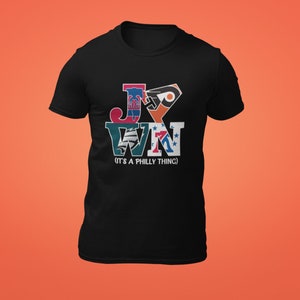 Philadelphia Teams Shirt | Eagles, Phillies, Sixers, Flyers | Philly Sports Fan Gear | Unisex Gift