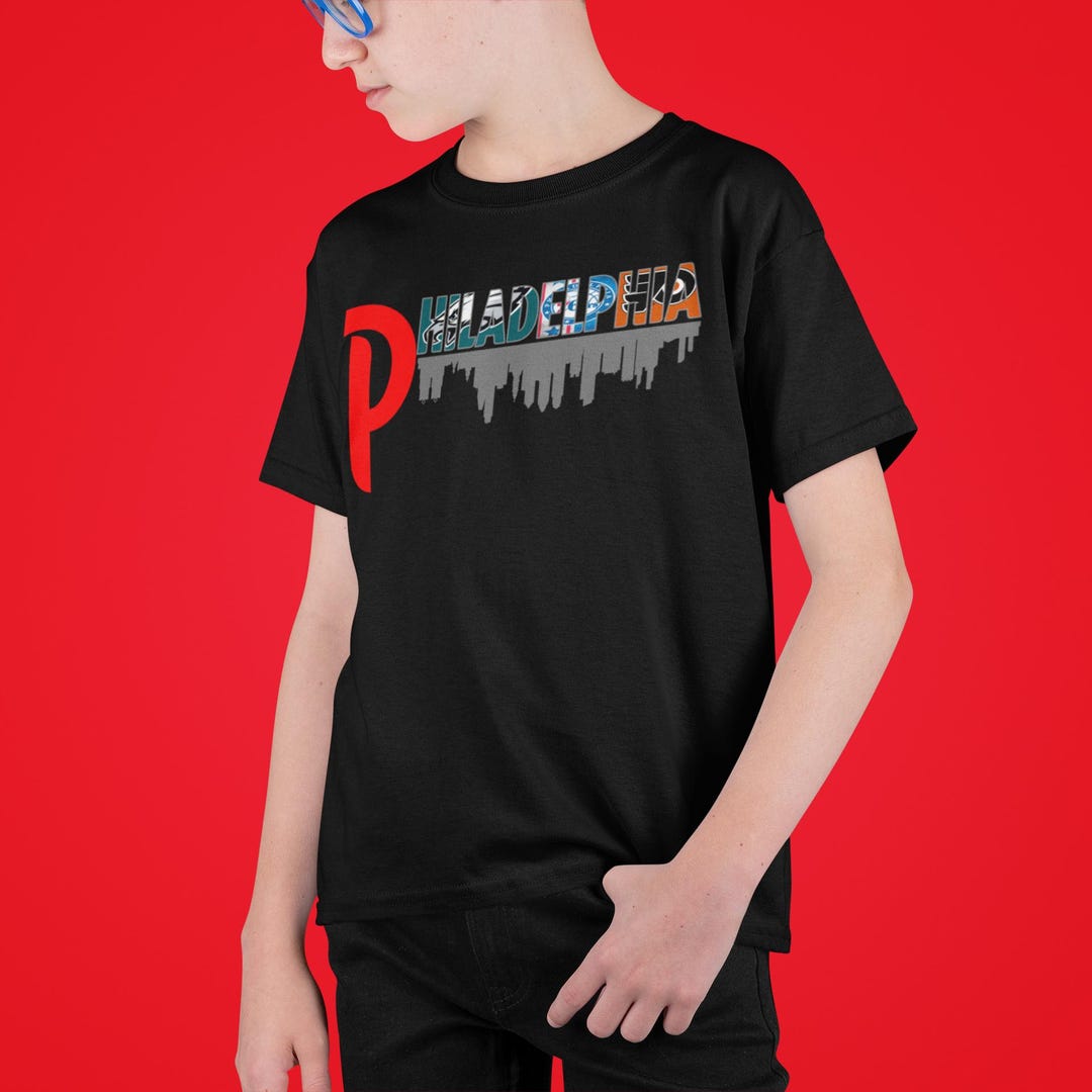 Football Americano Sudaderas Nfl Baratas Philadelphia Sports Youth T-shirt:  Eagles, Phillies, Flyers