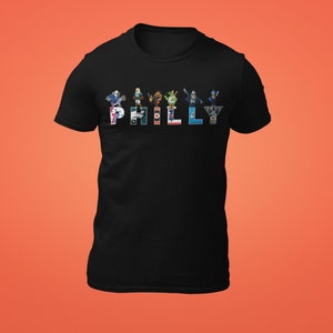 Philadelphia Teams Shirt | Eagles, Phillies, Sixers, Flyers | Philly Sports Fan Gear | Unisex Gift