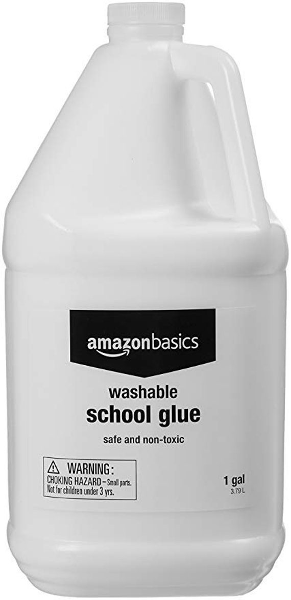 All Purpose Washable Liquid Glue, 1 Gallon Bottle Great for Making Slime -   Israel