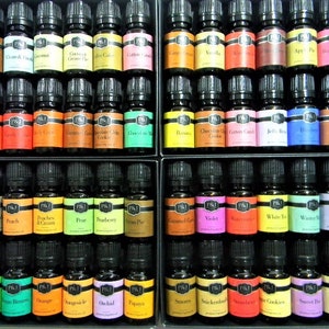 P&J Scents - 10ML Bottles --- Slime / Candles / Diffusers / Bath Bombs / - New Options