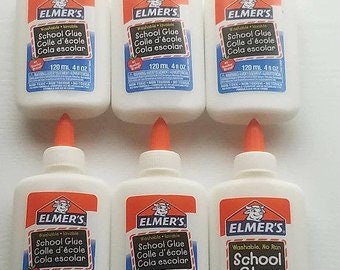 Elmer's White School Glue 4 Ounce Bottle DIY Slime 