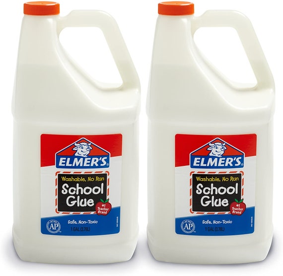 TWO GALLONS Elmer's White School Glue 