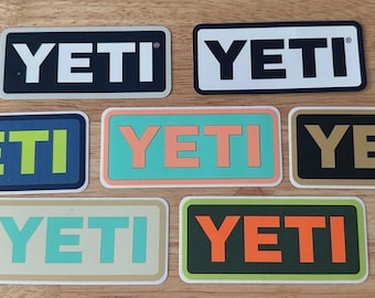 YETI Authentic Stickers Swag New Decals Your choice of colors - SHIPS NOW