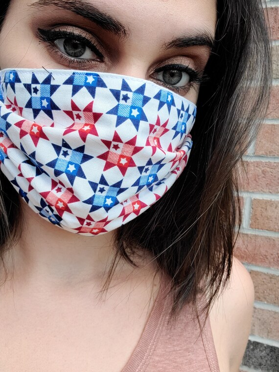 100 Cotton Face Masks Etsy