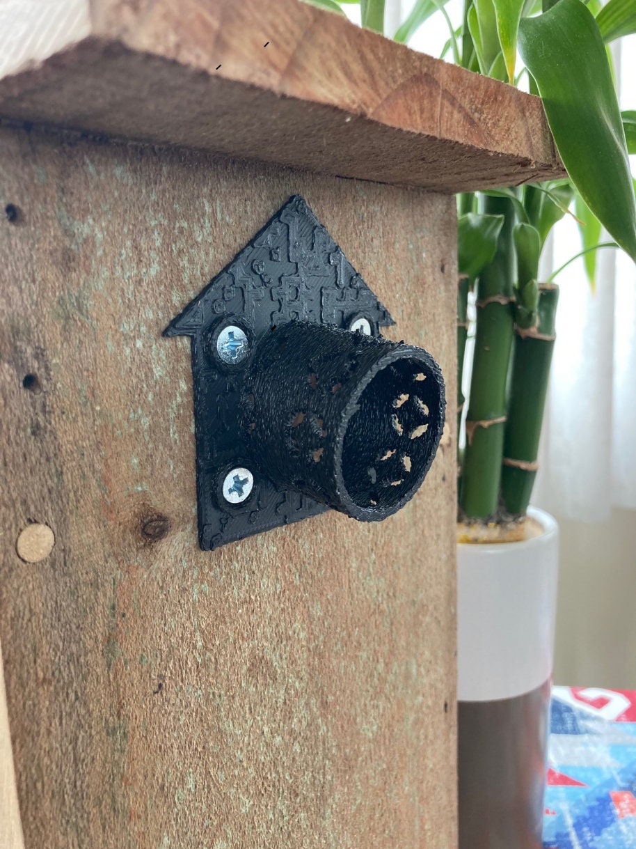 Perforated Birdhouse Predator Guard 11/8 Chickadees / Etsy