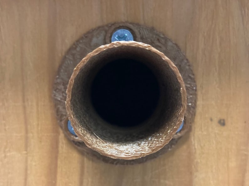 Birdhouse Predator Guard 1 House Wrens brown Etsy