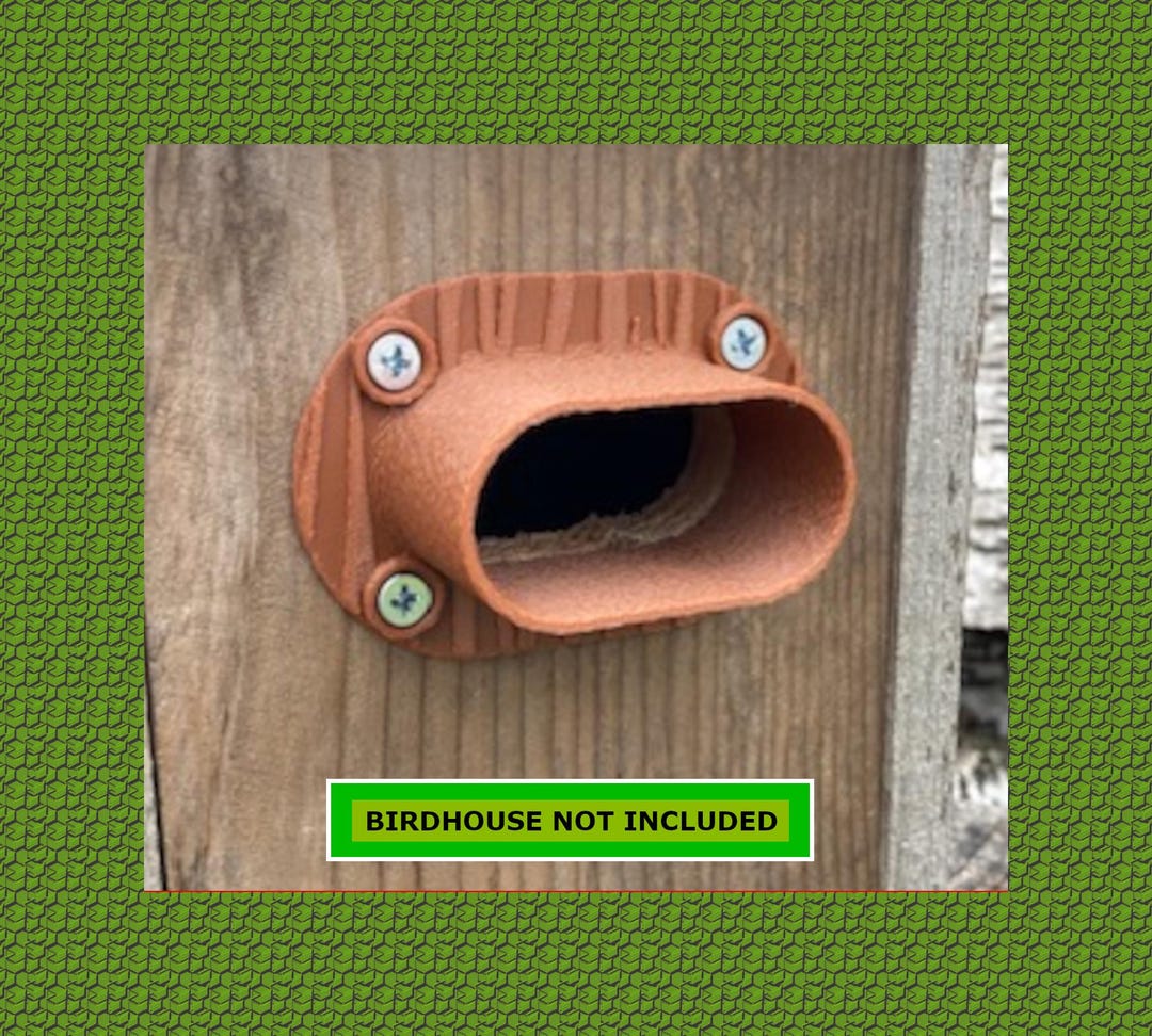 Tree Predator Guard NEW DESIGN - Oval Predator Guard Tree Swallow 1-1/8
