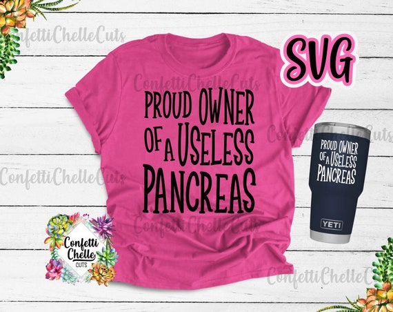 Useless Pancreas SVG Insulin - Etsy 