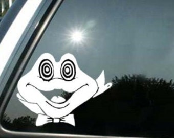 Disney Inspired Mr Toad Vinyl Decal for car windows and more