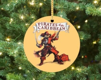 Pirates of the Caribbean - Disney Ceramic Christmas Ornament